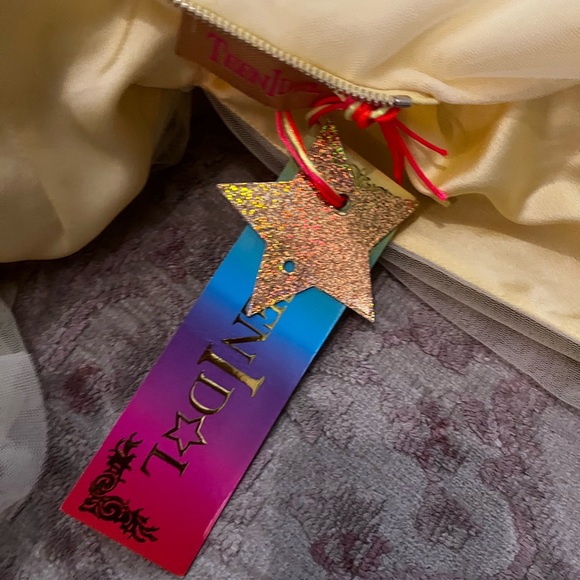 **SOLD** NWT Teen Idol Yellow Tulle Dress SM - Picture 11 of 14